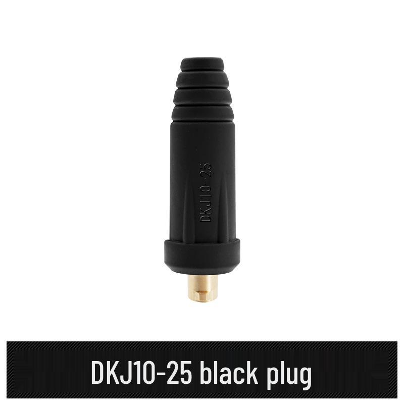 Argon-Lichtbogenschweißgerät Schnellanschluss-Set mit Massekabel und Stecker/Buchse.