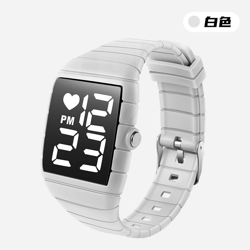 LED hodinky Módní sportovní hodinky Vodotěsné hodinky LED elektronické hodinky Pánské a dámské studentské elektronické hodinky