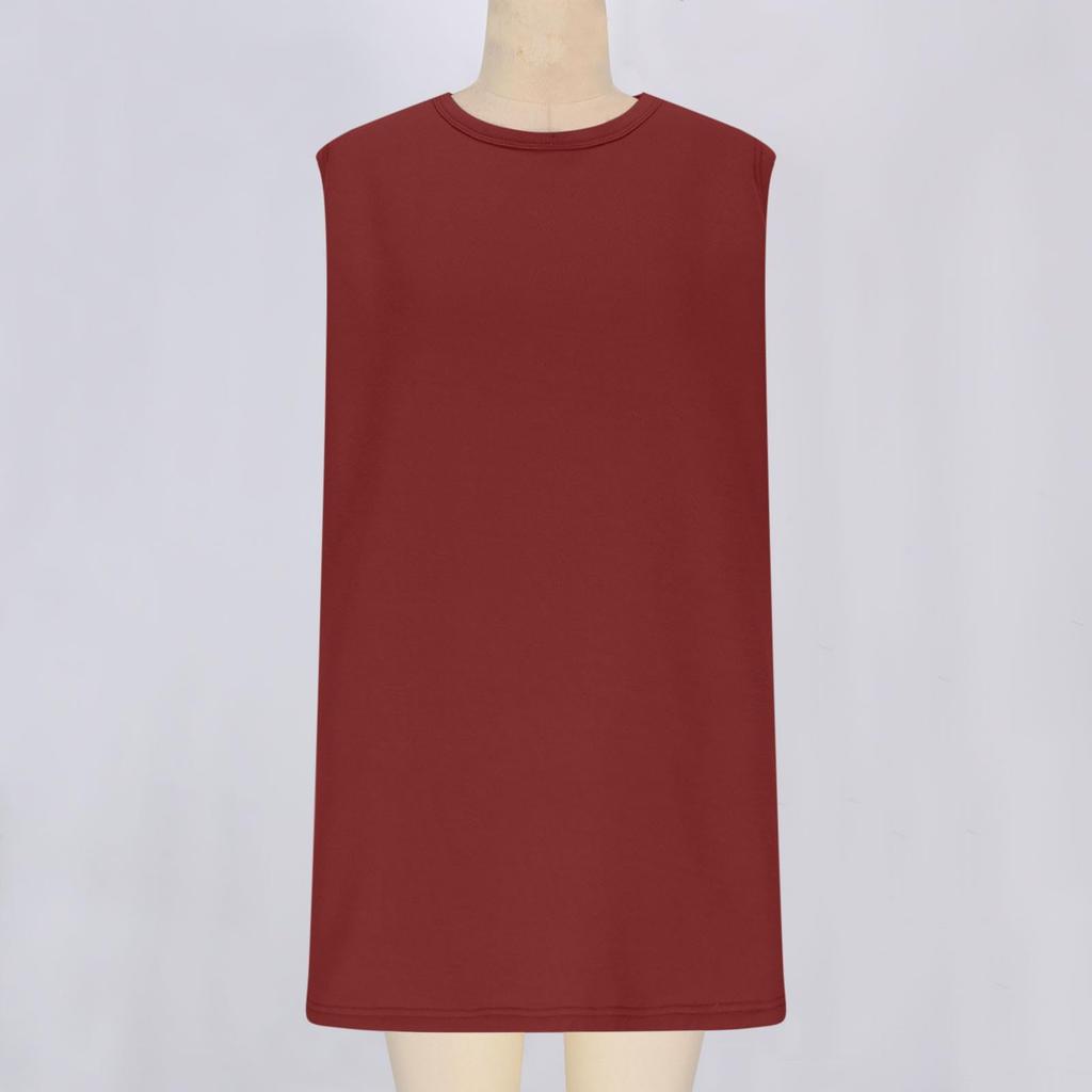 Fleece Vest For Women Trendy Warm Sleeveless Pullover Tops