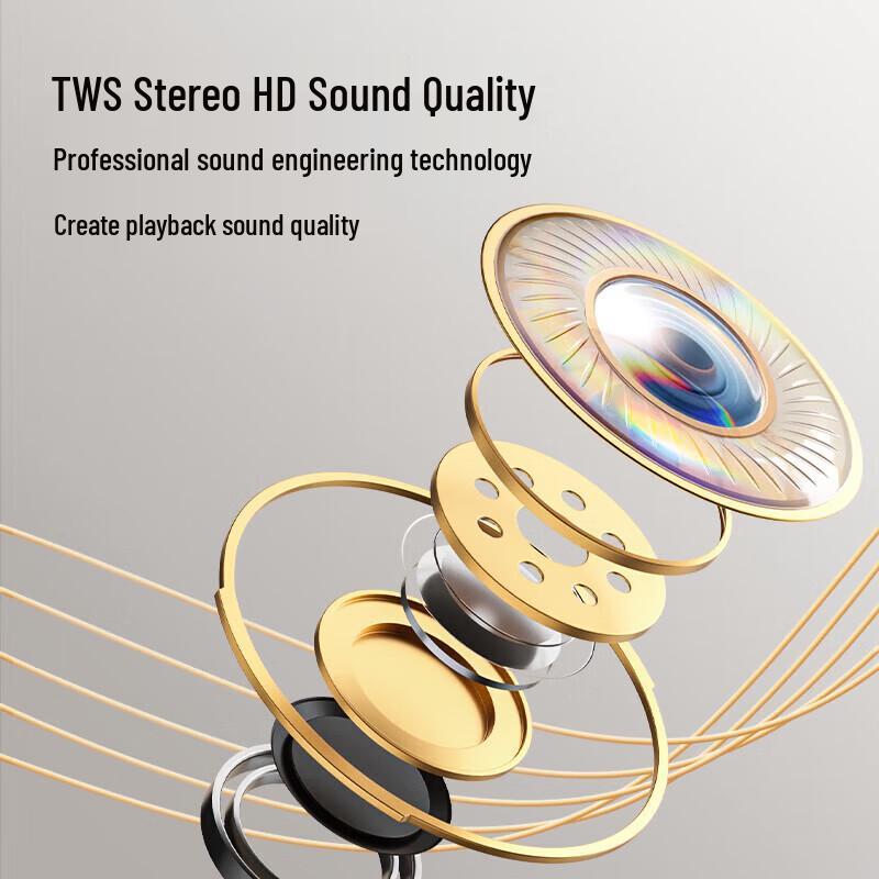 HP HD1 True Wireless Bluetooth 5.3 Earbuds