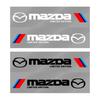 2 stuks Auto 3D Stickers Auto Zijkant Carrosserie Sportsticker Decals Auto Accessoires Voor Mazda 3 5 6 323 626 CX-3 CX-4 CX-5 CX-7 CX-9 Axela 6 RX8 7 MX3