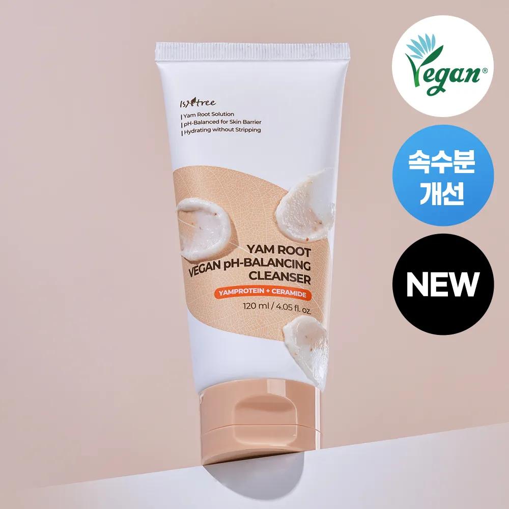 Isntree Yam Root Vegan pH-balancing Cleanser 120ml