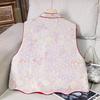 2026 Spring Fashion Women's Chinese Style Jacquard Vest - Butterfly Stand Collar, Single-Breasted, Sleeveless Outerwear