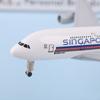 20Cm Plane Model Boeing A380 Singapore Airlines Aircraft Alloy Simulation Airplane Model Aircraft For Kids Toys Christmas Gift