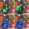 Christmas Decors Ball 24 Inch Decoration Ball Outdoor Christmas PVC Inflatable Decorated Ball For Home Christmas Decor