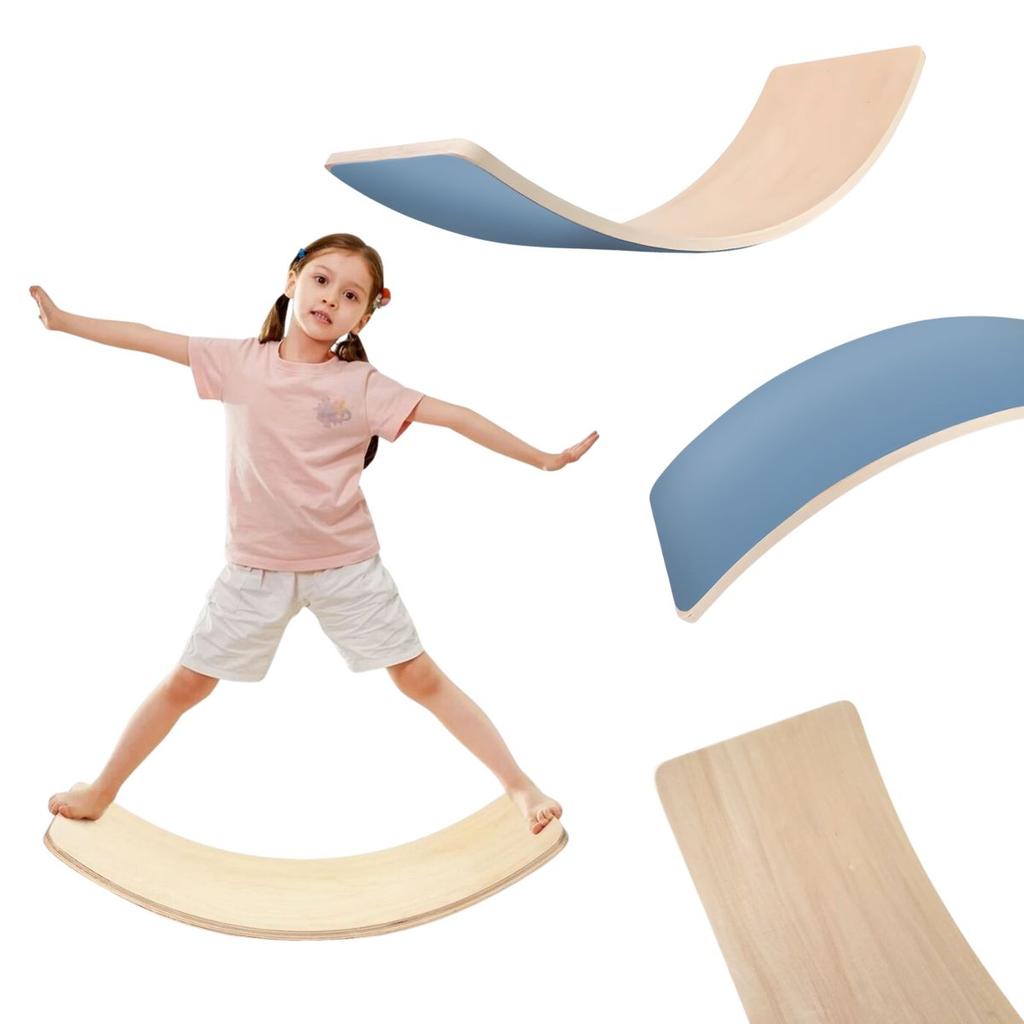 Balance Board Wooble Lama - Blue