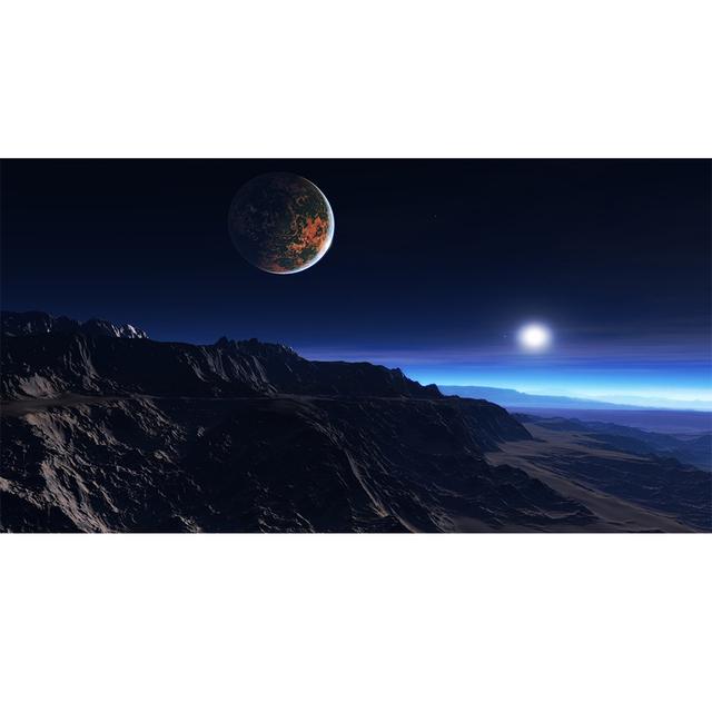 Cosmos Starry Sky Hanging Painting Space Galaxy Canvas Poster Solar System Planet Orbital Map Home Decoration Pictures for Wall