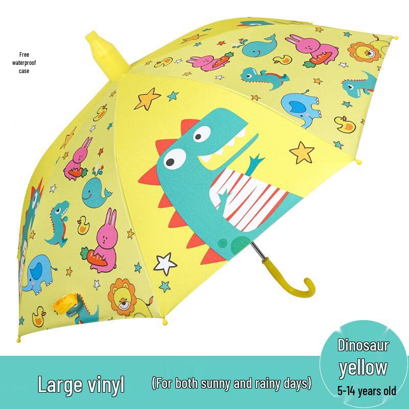 Nanqiao Large Kids' Dinosaur Sun/Rain Umbrella