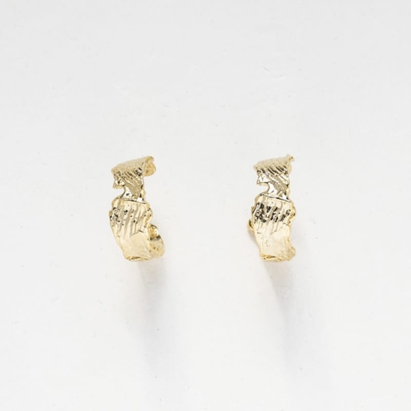 a.neujac Endless Trail Earring Gold