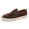 Fashion Suede Leather Men Loafers Elegantes Mens Casual Shoes Leisure Walk Male Slip on Footwear All-match Boat Shoes Outdoor Sneakers