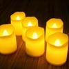 Flameless LED Pillar Candles with Dripping Wax Flickering Warm Light Battery Operated for Wedding Party Home Decor