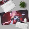 Kawaii Girl Evernight March 7th Mouse Pad Honkai Star Rail Gaming Anime Mousepad Non-slip Desk Mat Large Protector Keyboard Pads