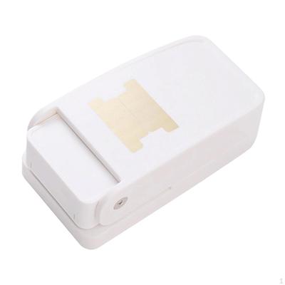 Tab Shaped Punch Scrapbooking Supplies Handheld Portable Paper for Crafting