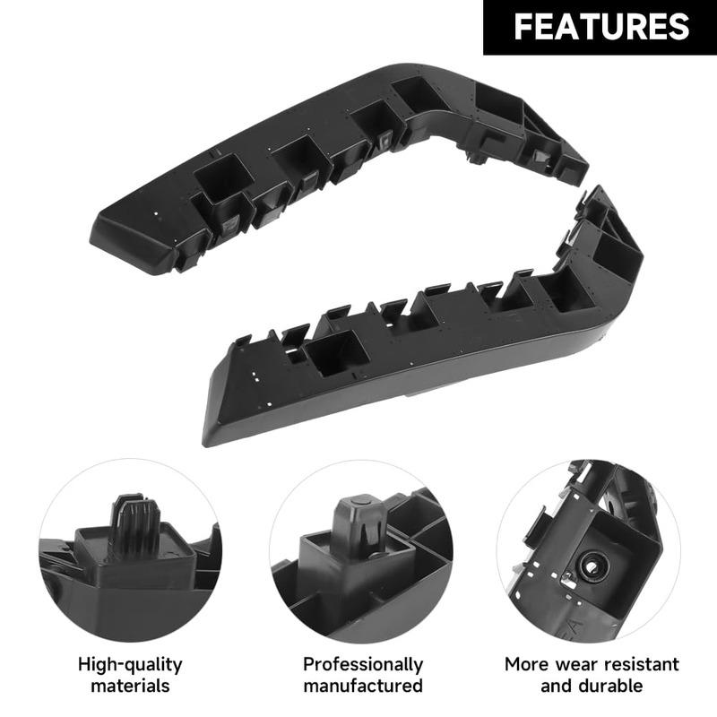 1 Pair Front Bumper Bracket for Honda Civic 2016 2017 2018    71193-TBA-A00 71198-TBA-A00