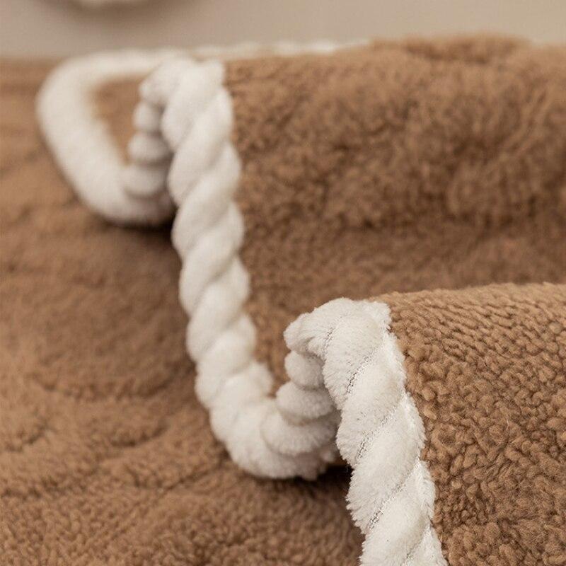 Morse Soft Winter Warm Plush Sofa Covers Slipcovers Sofa Toalha Antiderrapante Capa de Sofá para Sala de Estar 1 2 3 4 Lugares