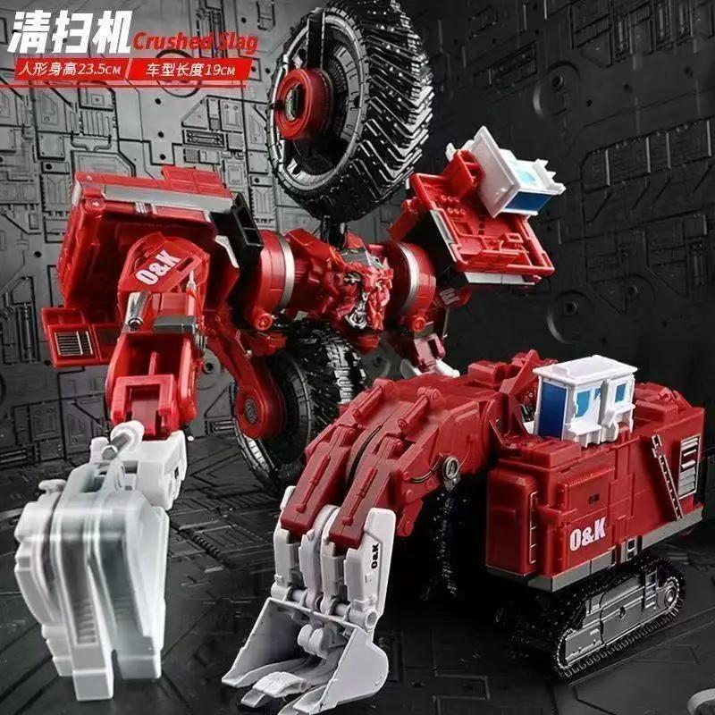Transformation Toys Devastator Action Figure Mixmaster Scavenger Overload Hightower Scrapmetal Scrapper Longhaul Skipjack 8IN1 Poseable Articulated