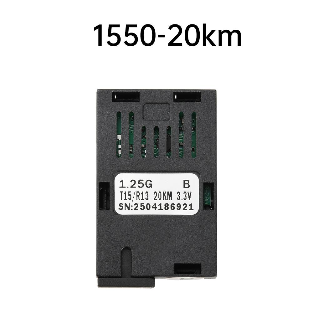 1.25G 1*9 Fiber Optic Module 1000M Gigabit SC Single Mode Single Fiber 1310nm/1550nm Fiber Optic Transceiver 3KM/20KM