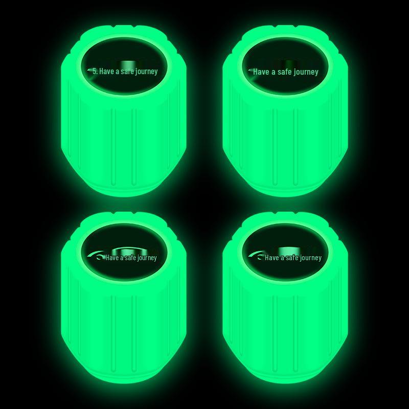 Luminous Tire Valve Stem Caps for Haval Models (Shenshou, Chitu, Big Dog, H6, SM6, H2, H8, F7x)