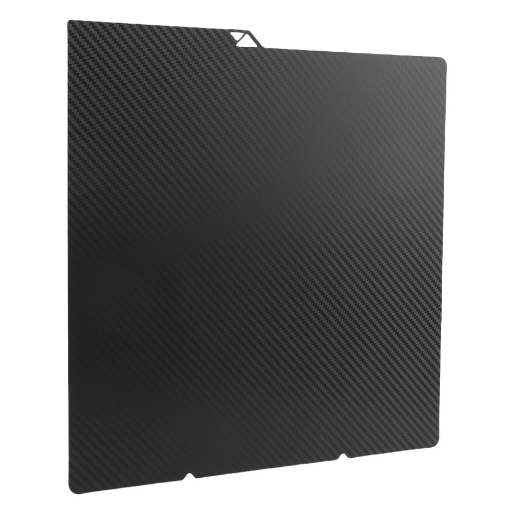PET PEO Build Plate Suitable for Anycubic S1 3D Printer 264x276mm Carbon Fiber and Diamond Double Sided Build Sheet
