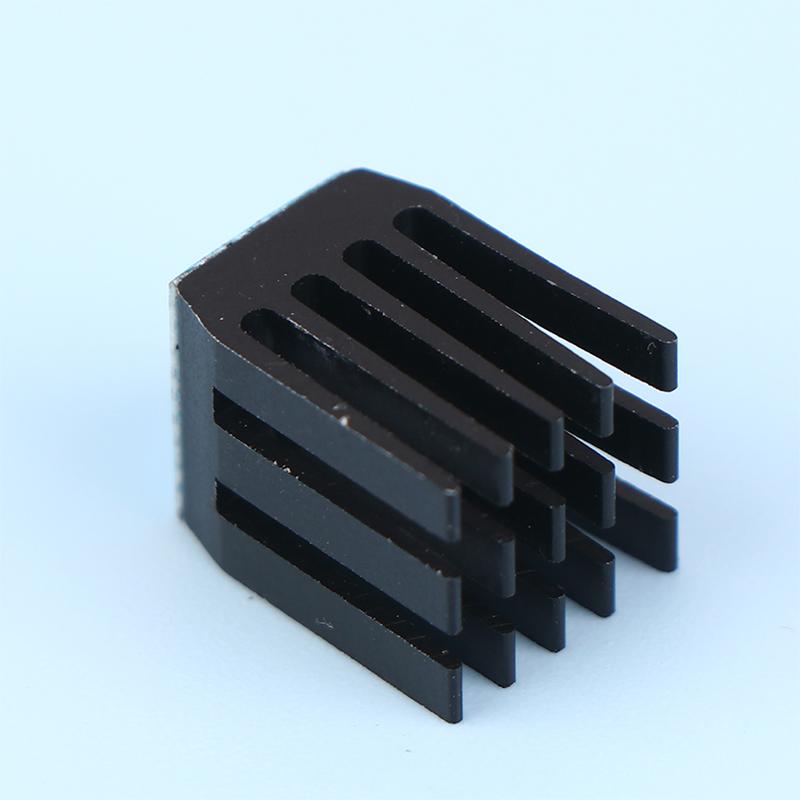 4Pcs 3D Printer Parts Blue Stepper Motor Driver Module Heat Sinks With Glue Cooling Block Heatsink For A4988 Drive