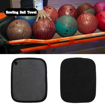 Anti-skid Bowling Ball Towel Easy-Grip Dots Washable Bowling Shammy Pad Polisher Wiping Multi-function Bowling Cleaning Wiping