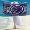 Personalized "Green Forest Guardian" Beach Towel Microfiber Beach Towel Thin Absorbent for Beach Swimming Yoga Bath Sports. 0910380
