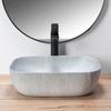 Umywalka livia grey matt - nablatowa sku rea-u3801