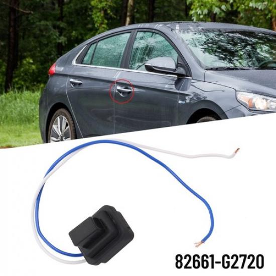 Right Front Door Handle Button Switch Cover Use For Hyundai IONIQ  Black