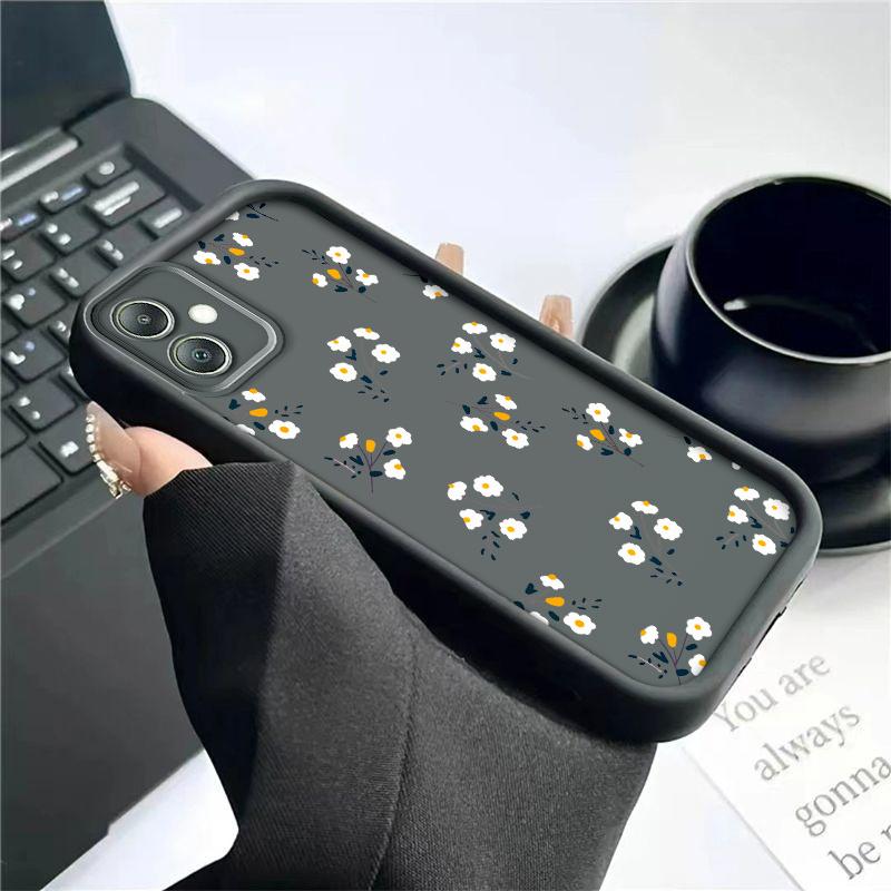 TPU floral phone case suitable for Samsung Galaxy S26 S25 S24 S23 S22 S20 FE/Ultra/Plus5G anti drop back cover