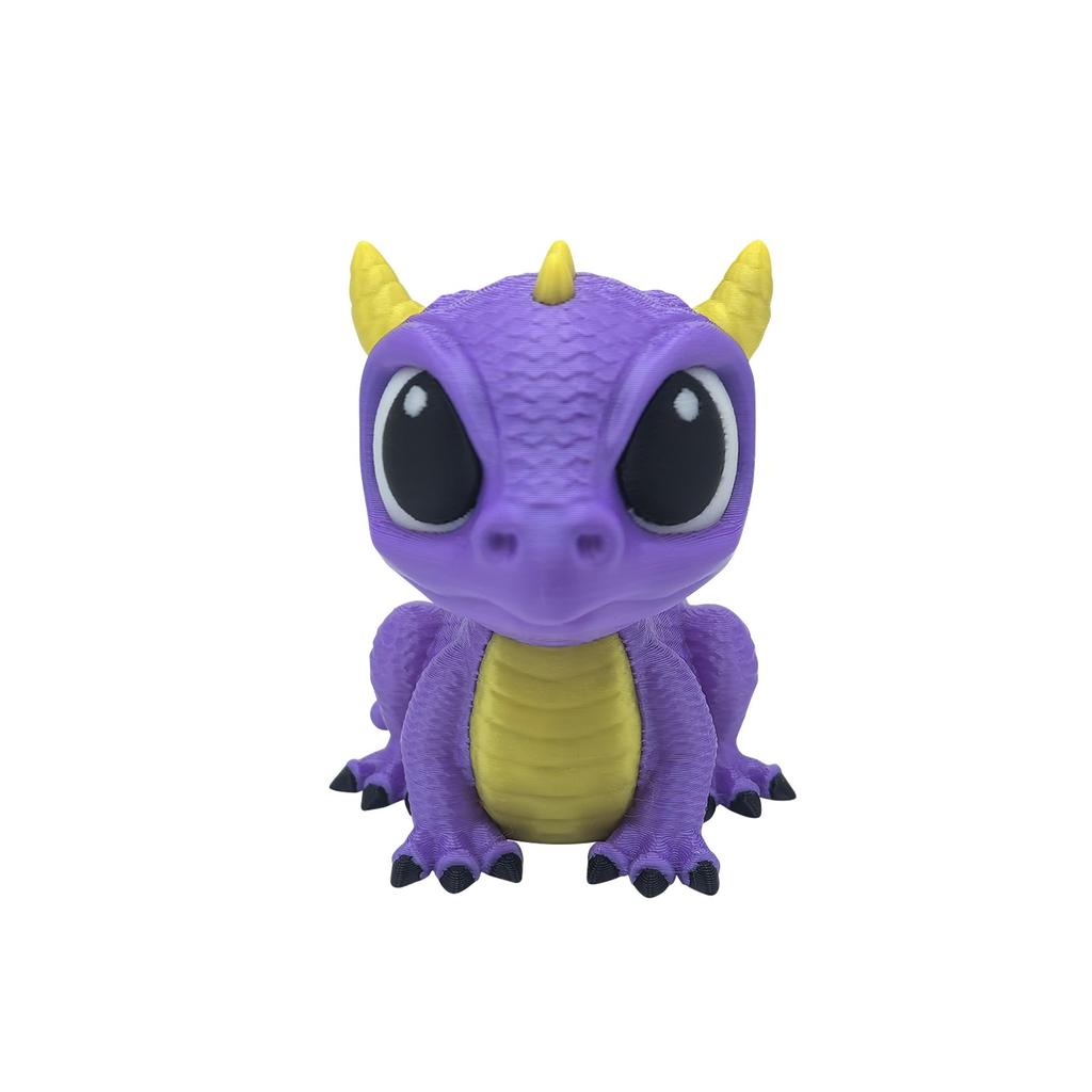3D Printing Decorations For Cute Dragon Baby Toys