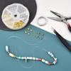 DIY Jewelry Kit: Cross-Border Beading Set with 6 Grid Box, Lobster Clasps, Jump Rings, and Small Pendants.