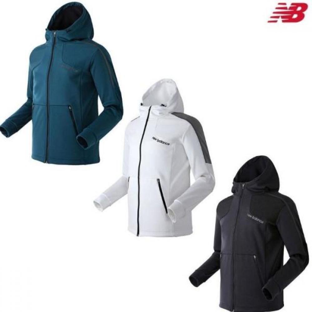 

New Balance M Waffle Brushed Training Zip Up Jacket Dark Blue (110)