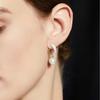 Elegant Pearl Stud Earrings for Women , Simple Chic Design , Light Alloy Ear Jewelry