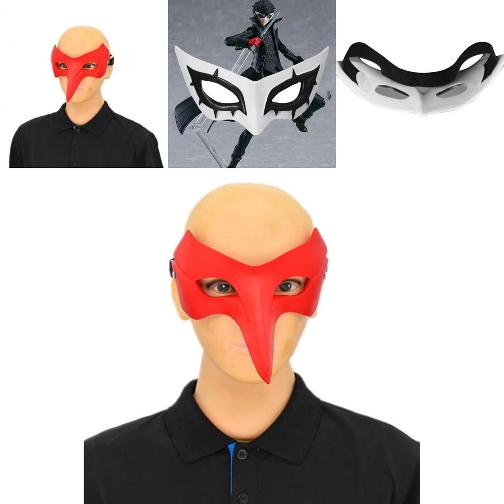 Amamiya Ren Resinmask För Temakostymfester Och Festivaler