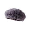 Autumn and winter new rabbit fur hat women's winter warm beret women's face small painter hat