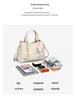 Elegante Dames Crossbody Handtas van Echt Leer 2026 - Perfect Verjaardagscadeau voor Moeders