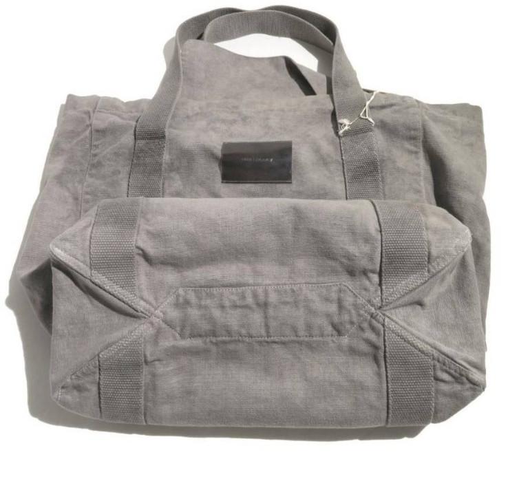 OUR LEGACY Tote Bag Cotton ATTIC CARBON WASH CANVAS Simple from Japan