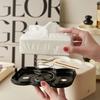 Storage Holder Household Supplies1 Set Tissue Storage Box Spring Design Large Capacity Press Separation Wall Mounted Tissue