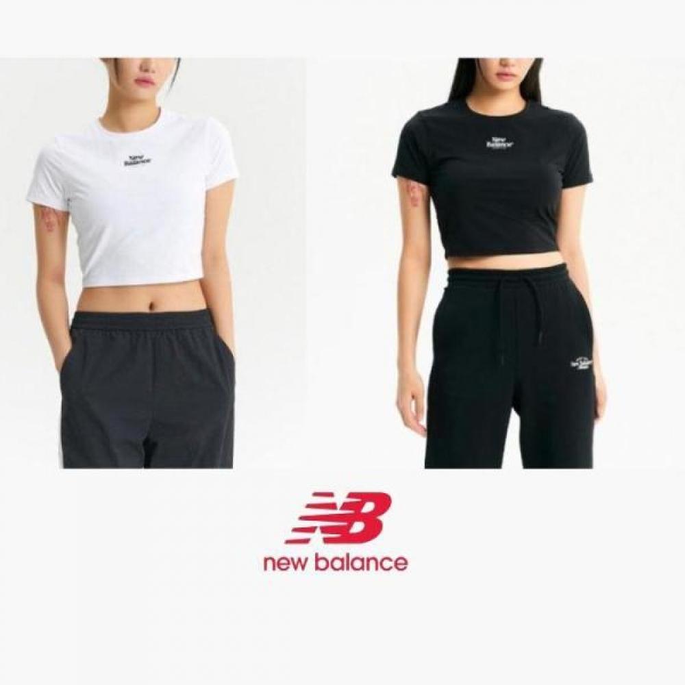 

NeW Balance W Полуукороченные Леггинсы Футболка nbnee2W422 2 Типа (10)White/90(M)