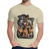 Unisex T Shirt German Shepherd Dog Quality Cotton Fashion Round Collargraphic Print T Shirt