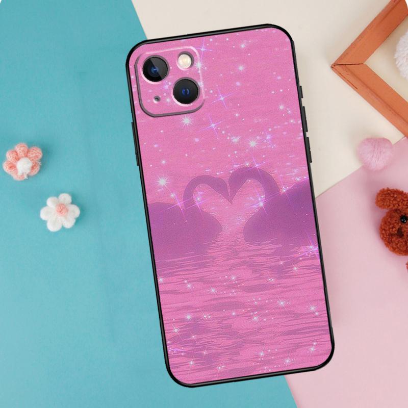 Y2K Aesthetic Phone Case For iPhone 16 15 14 13 11 12 Pro Max Plus Mini XR 16e Funda Silicone Back Cover