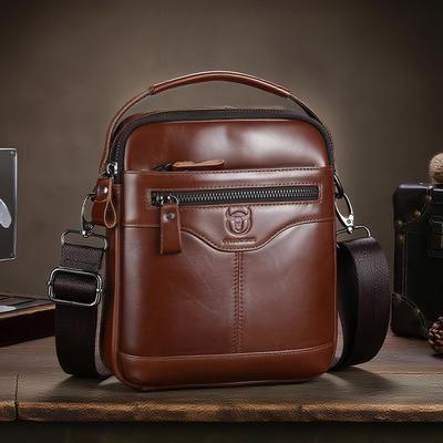 2025 Neue Herren-Taschenmarke Handtaschen Ledertaschen, hochwertige Luxus-Designer-Umhängetasche, Multifunktionale Herren-Umhängetasche