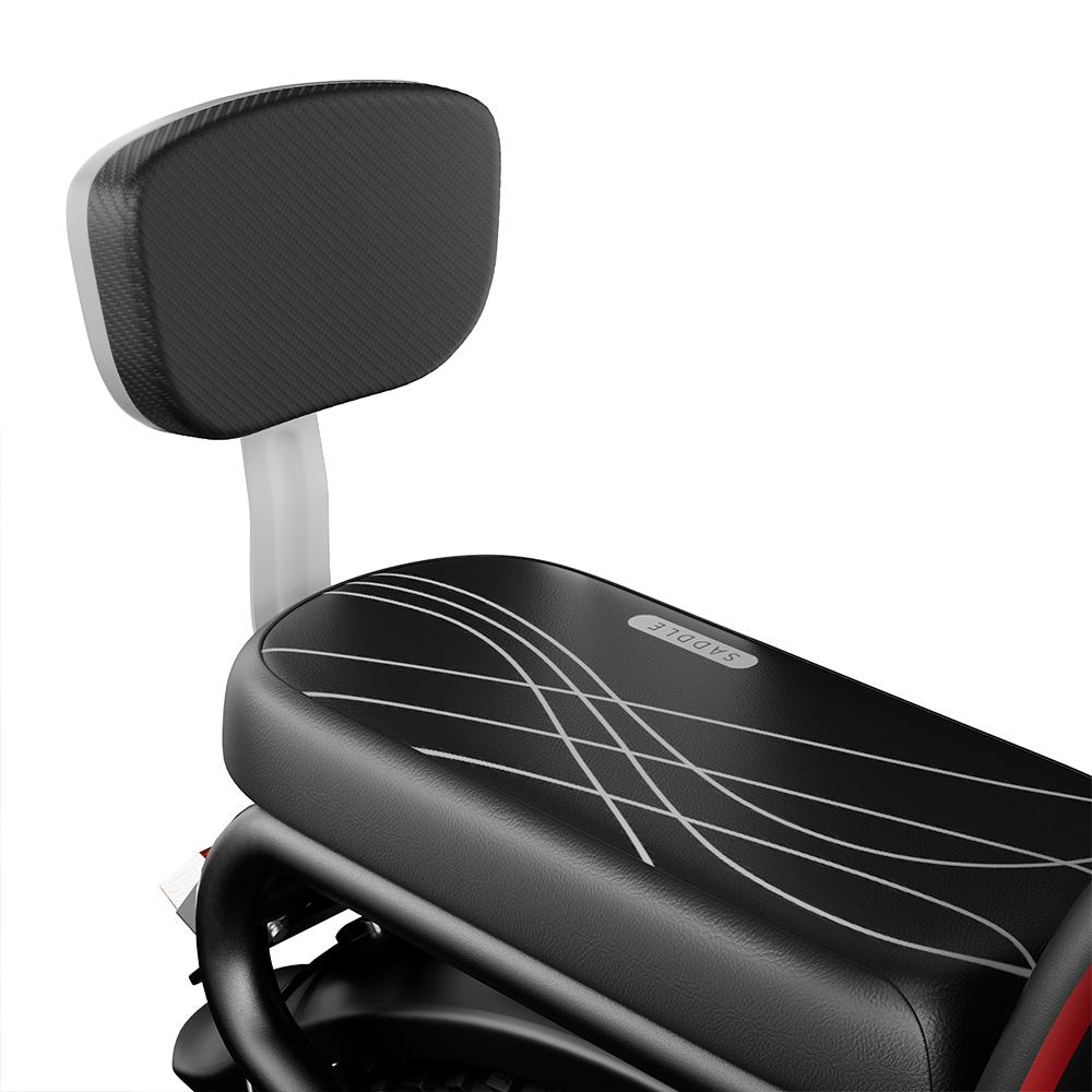 Bicicleta Eléctrica Drvetion ET20 20" Neumático Ancho 48V 20AH Con Asientos Tipo Sofá Motor Pico 1000W Ebike Para Adulto 7 Velocidades Desbloqueo NFC