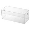 Pp Data Cable Organizer Case Charger Storage Box Transparent Desktop Storage Case Moisture-Proof Card Organizer Home Supplies