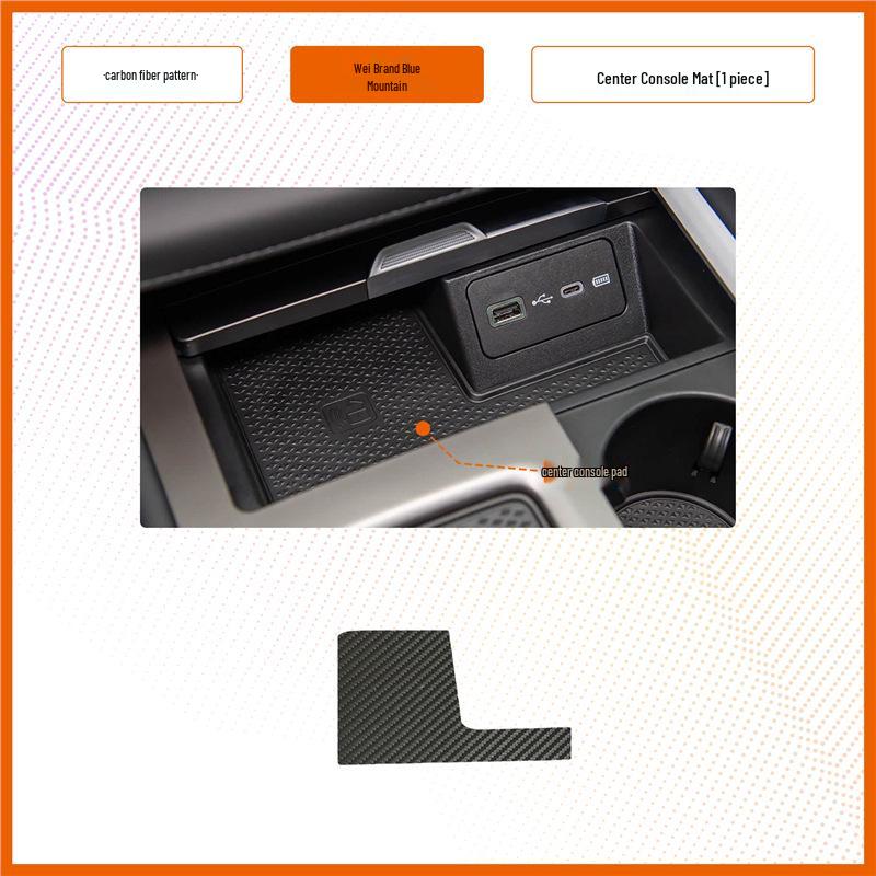 WEY Blue Mountain Car Door Slot Water Cup Mat – Interior Modification and Storage Box