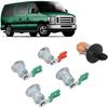 Convenient Key Set Convenient Lock Key Set 703369 DL5886 Ignition Lock Door Lock set Vehicle Spare Part for E150 E250