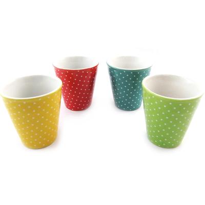 [N2690] – Set mit 4 Tutti-Frutti-Kaffeetassen „Coloring“.