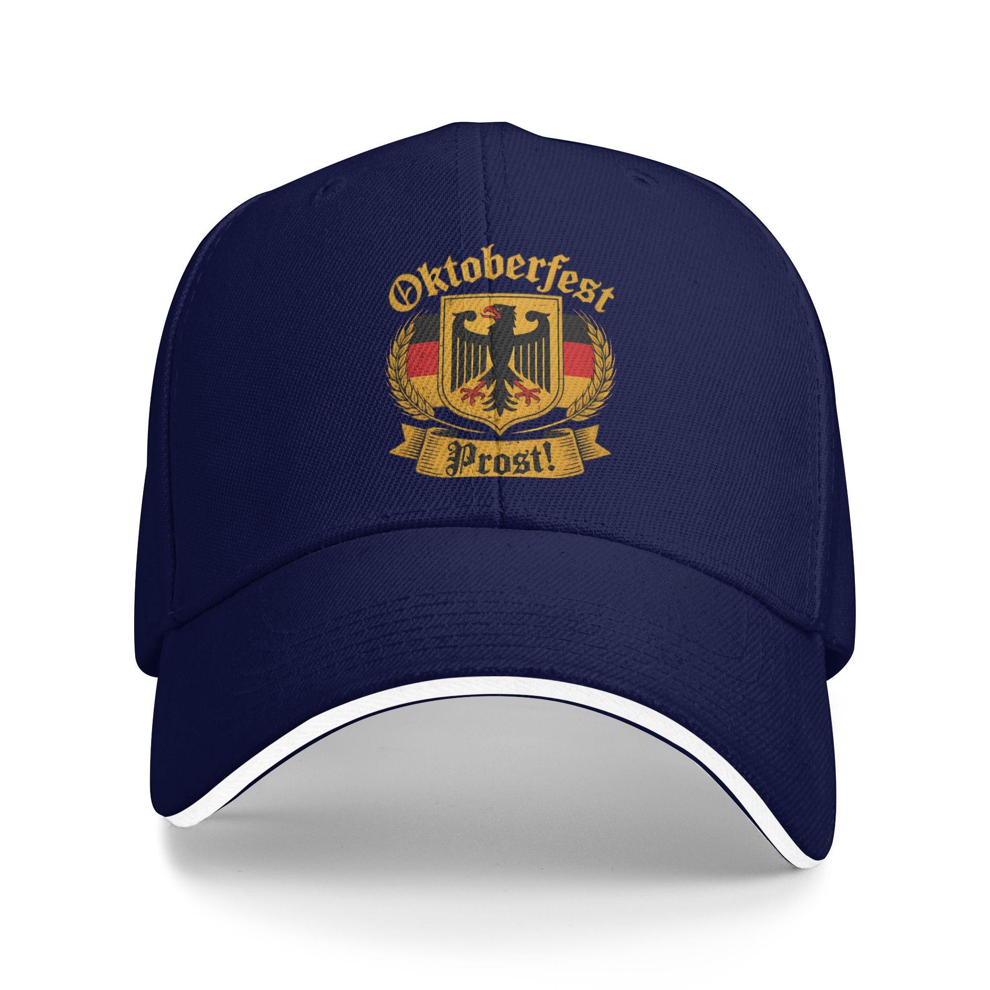 

Deutschland Flag of German Sun Baseball Cap Summer Couple Women Print Trucker Hat Dropshipping y2k Funny Baseball Caps One Size темно-синього кольору