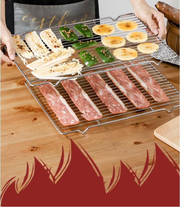 

Сетка для барбекю из нержавеющей стали, Сушилка, Сетка для отделения масла One Size серебряный