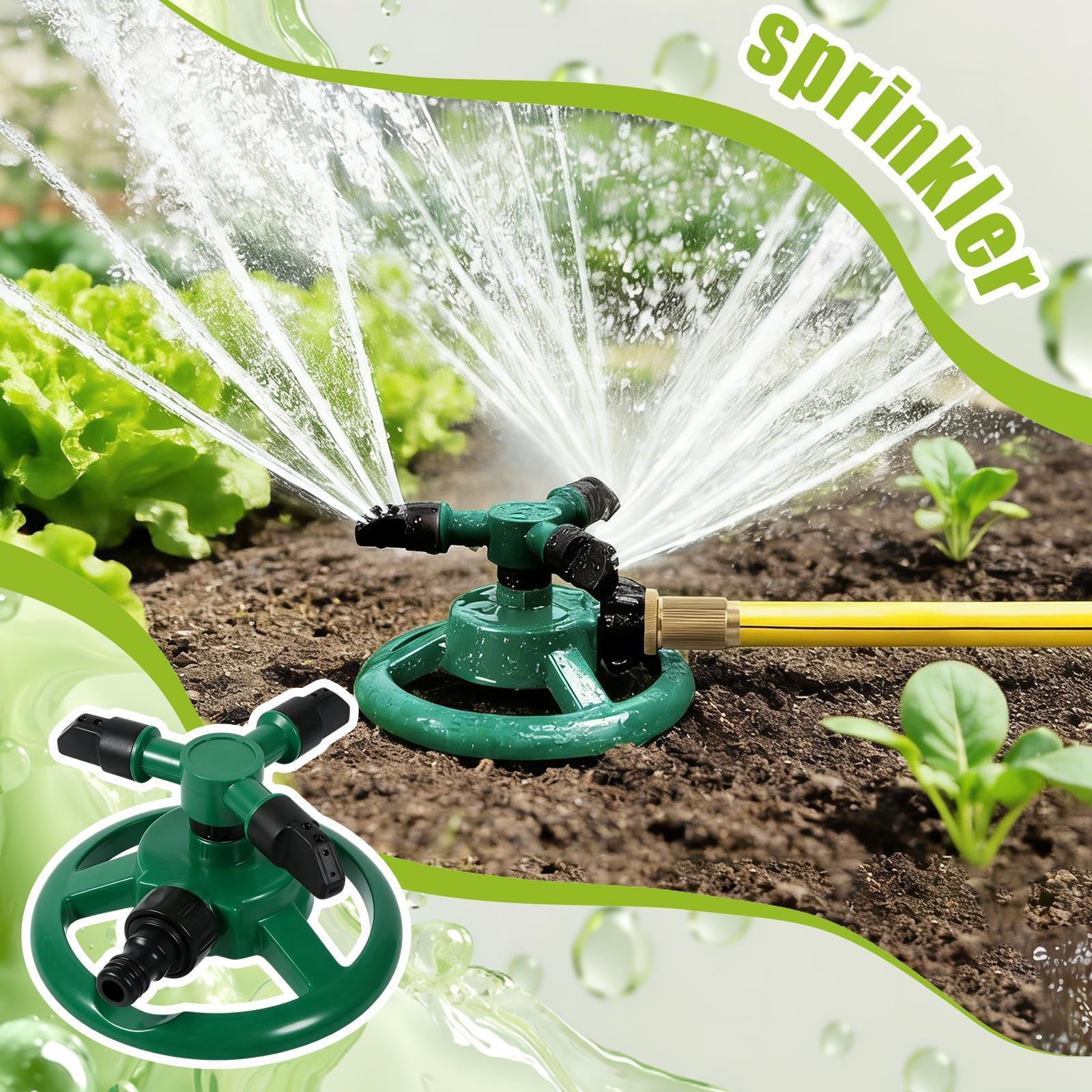 

Patio Sprinkler, Rotating Garden Sprinkler, Large Area Coverage, Suitable For Children And To Play In. One Size